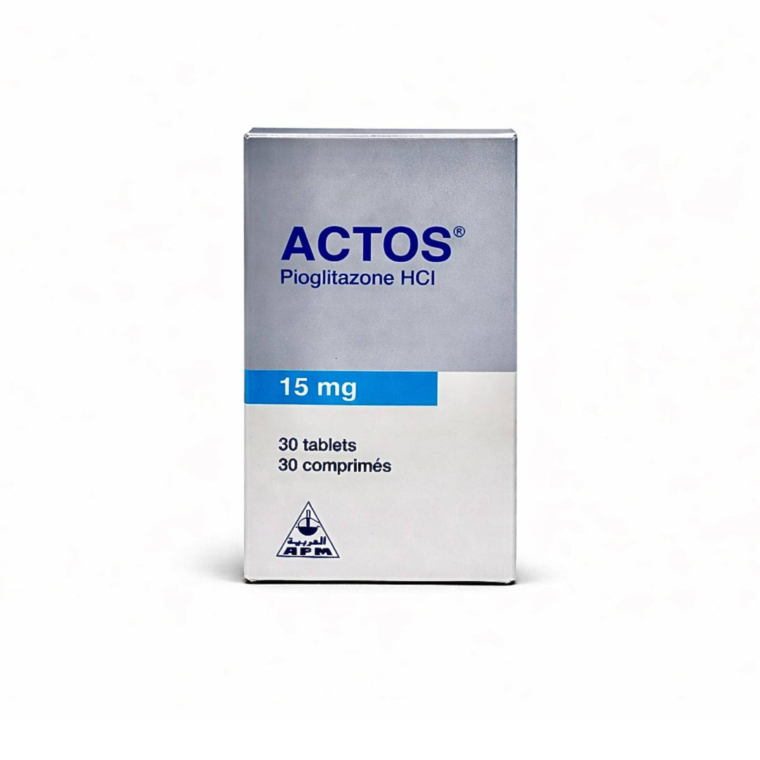 Actos 15 mg Tablets 30 pieces