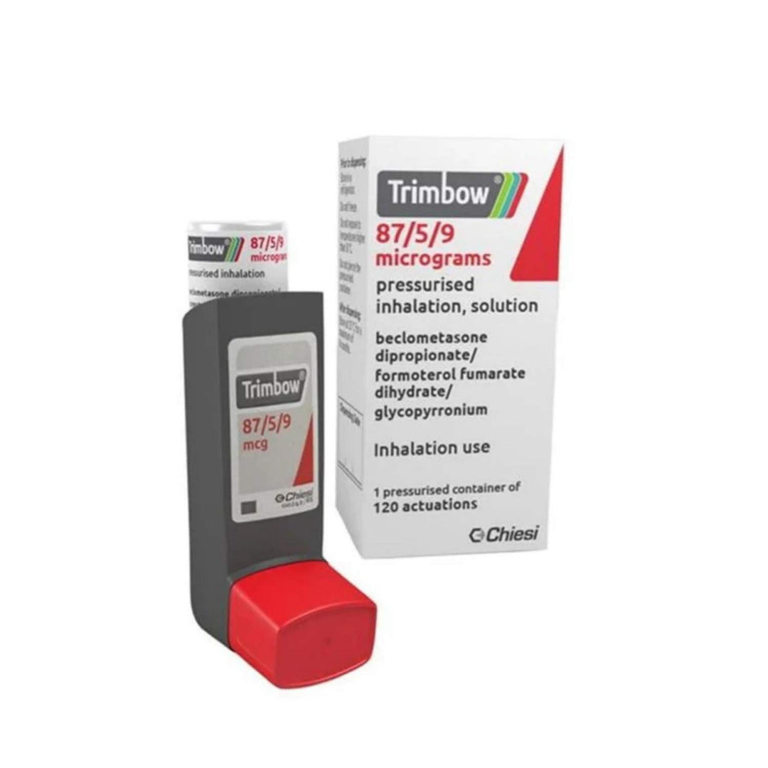 Trimbow 87/5/9 Mcg Inhalation Solution 120 Actuations