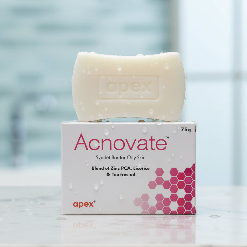 Acnovate Syndet Bar For Oily Skin 75 Gm