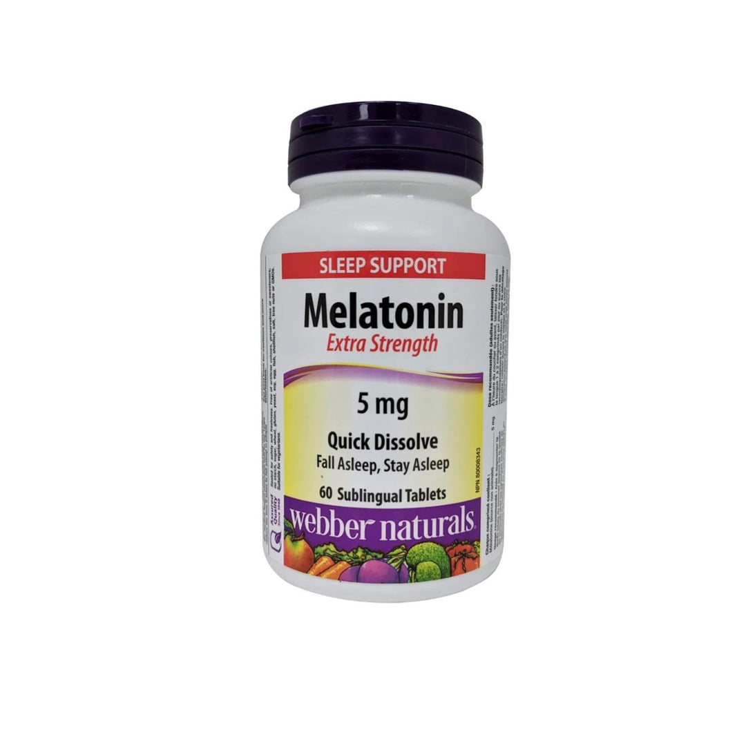 Wn Melatonin Extra Strength 5Mg Sublingual Tabs 60'S