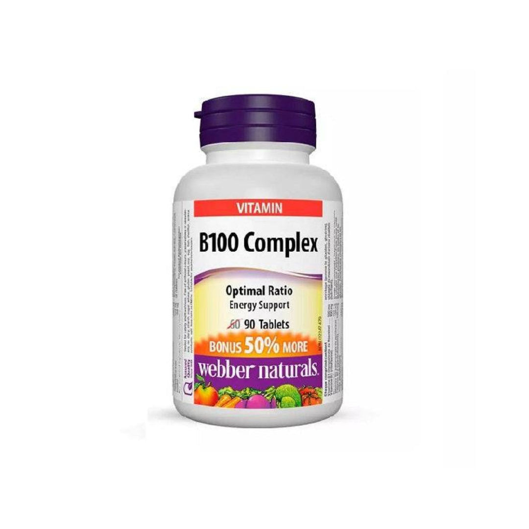 Wn B100 Complex 100Mg Of B Vit.Sg Cap 90'S
