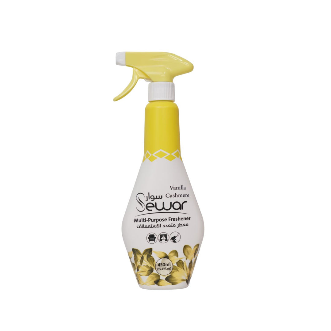 Sewar Multi-Purpose Freshener Vanilla Cashmere 450ml Sewar Multi-Purpose Freshener Vanilla Cashmere 450ml
