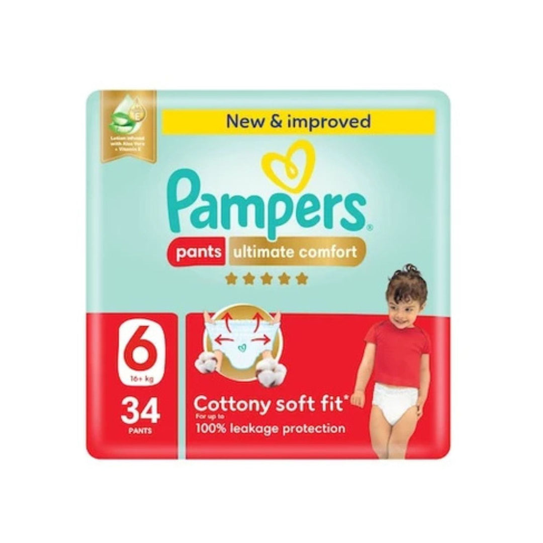 Pampers Pc Pants S6 Mp 34'S