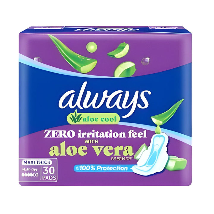 Always Maxi Thick With Aloe Vera 30 piece
