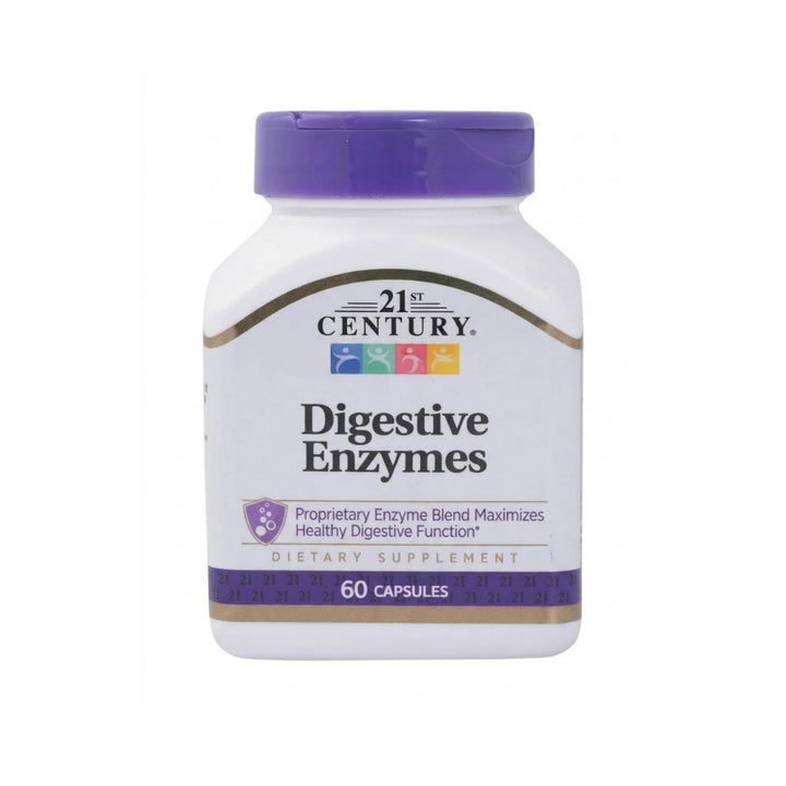 21st Century Digestive Enzymes 60 Capsules
