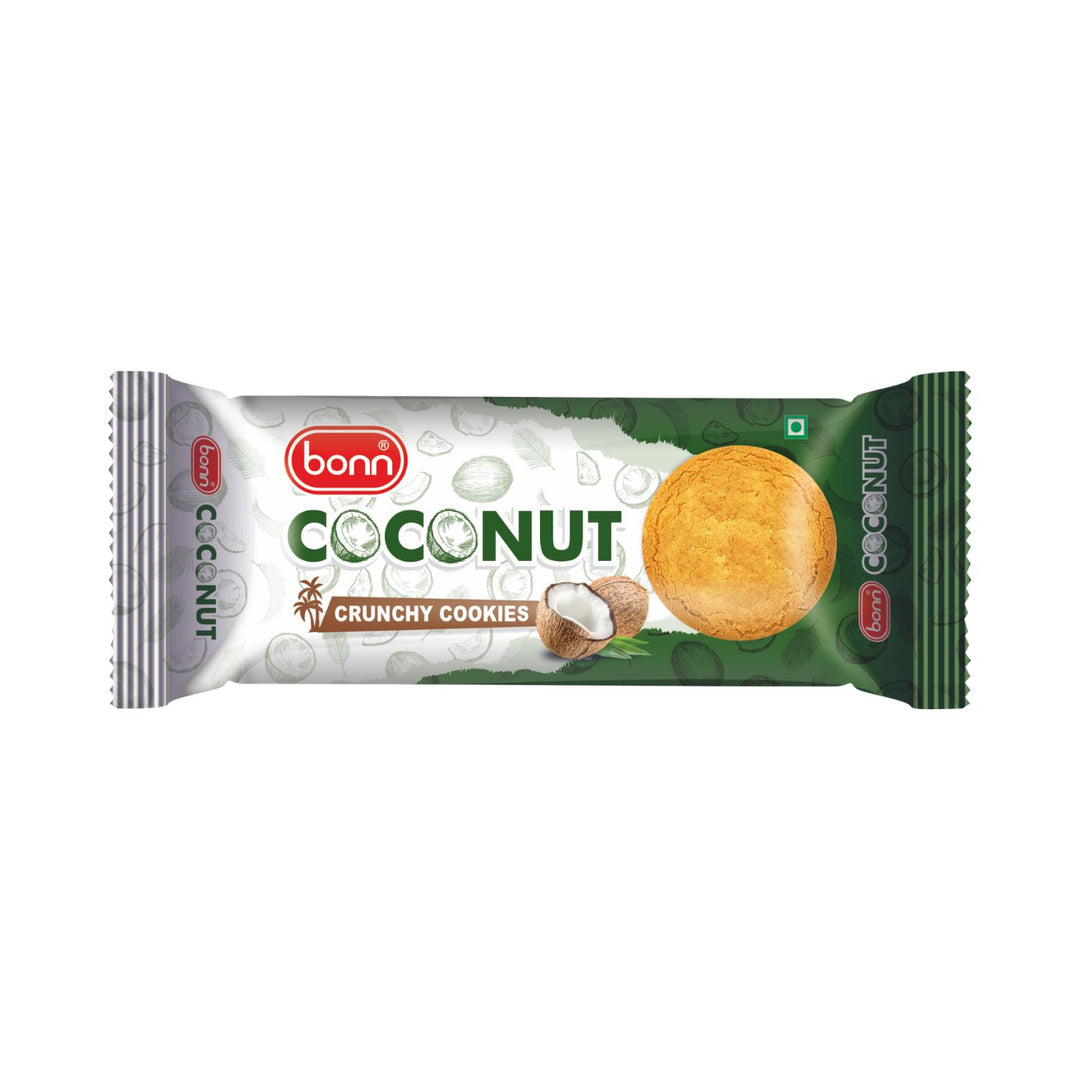 Bonn Coconut Crunchy Cookies 56gm 12'S Bonn Coconut Crunchy Cookies 56gm 12'S