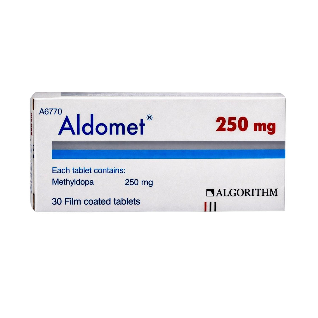Aldomet 250 mg Tablets 30 pieces