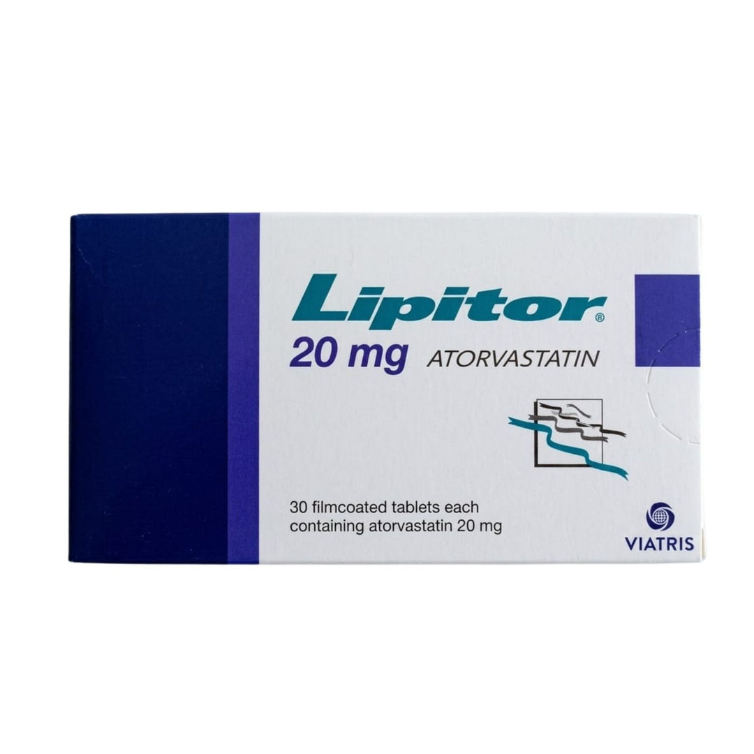 Lipitor 20 mg Tablets 30 Pieces