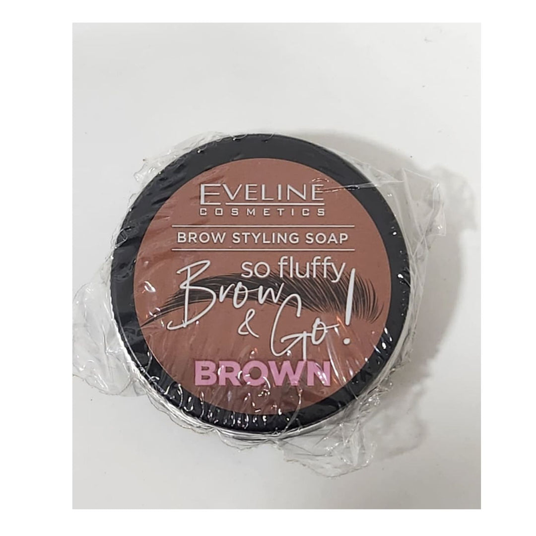 Eveline Brow & Go So Fluffy Styling Soap Brown 25g #5647