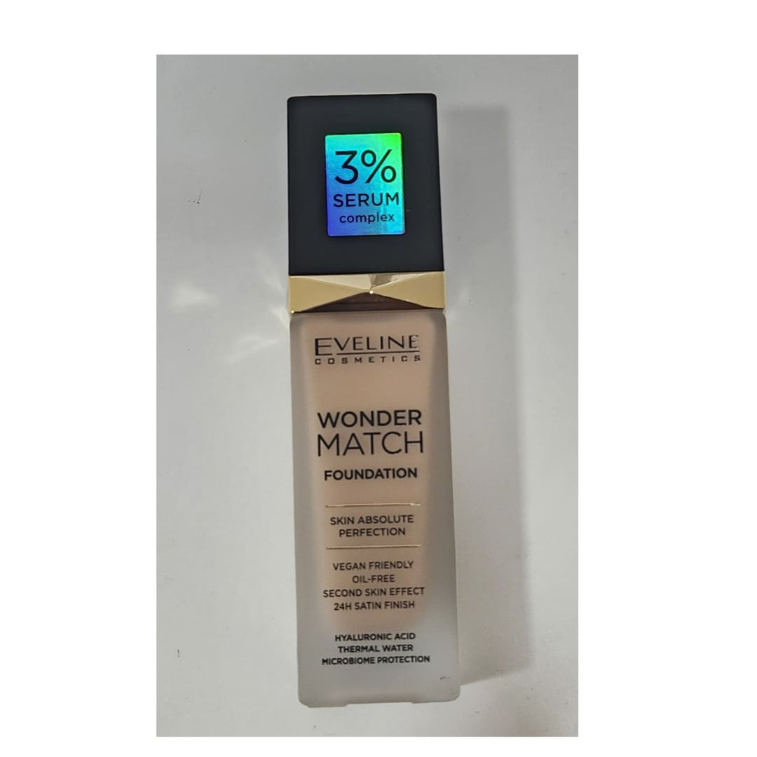 Eveline Wonder Match Foundation 12 Light Natural 30ml #5177