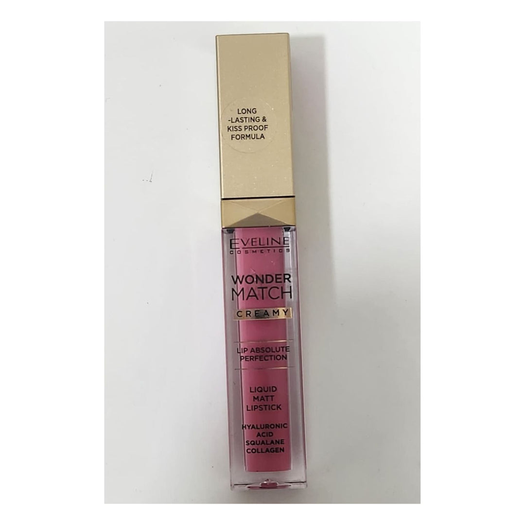 Eveline Wonder Match Creamy Lipstick No 01 Angel Rose 6.8ml #5722