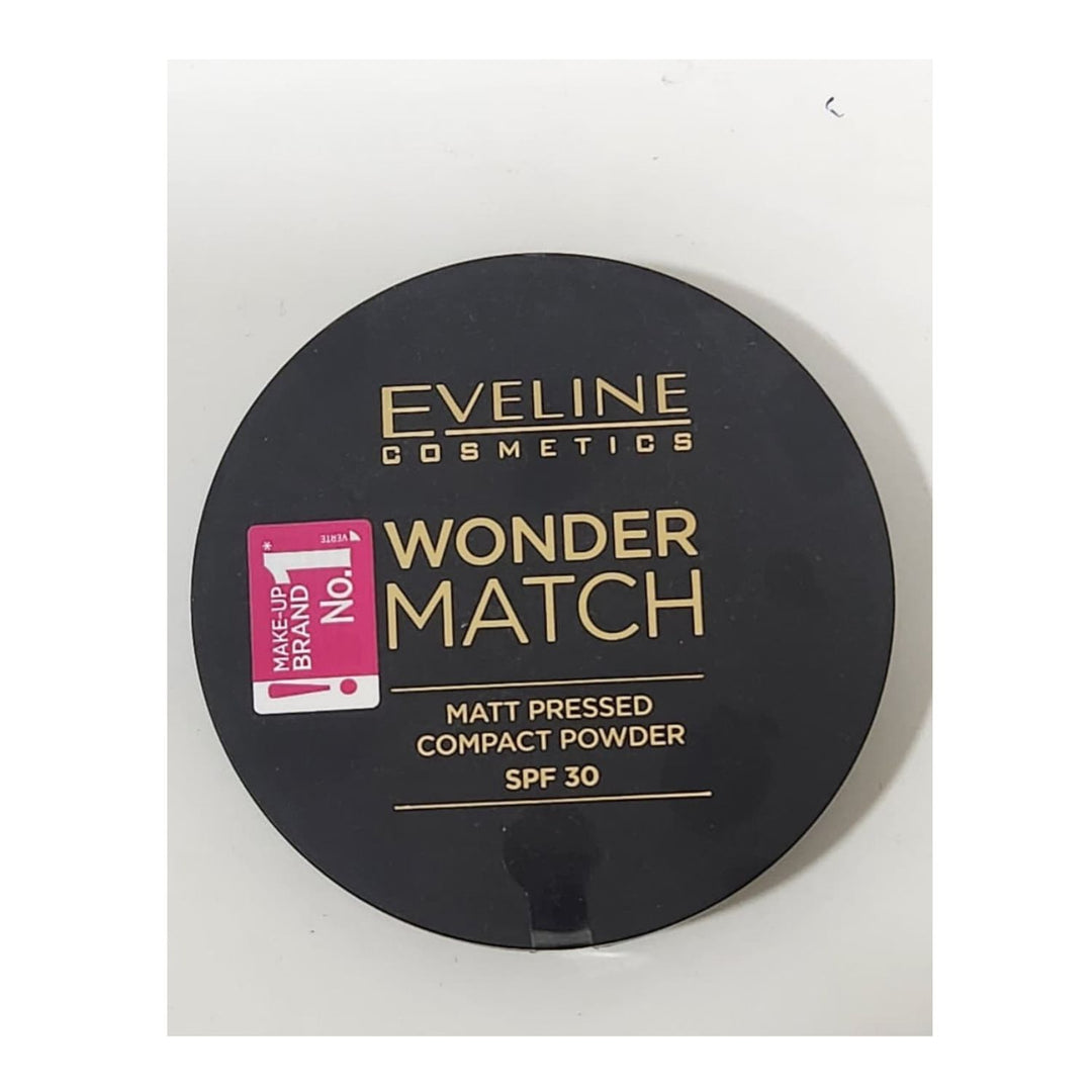 Eveline Wonder Match Compact Powder Spf 30 No 01 Light Beige #5975