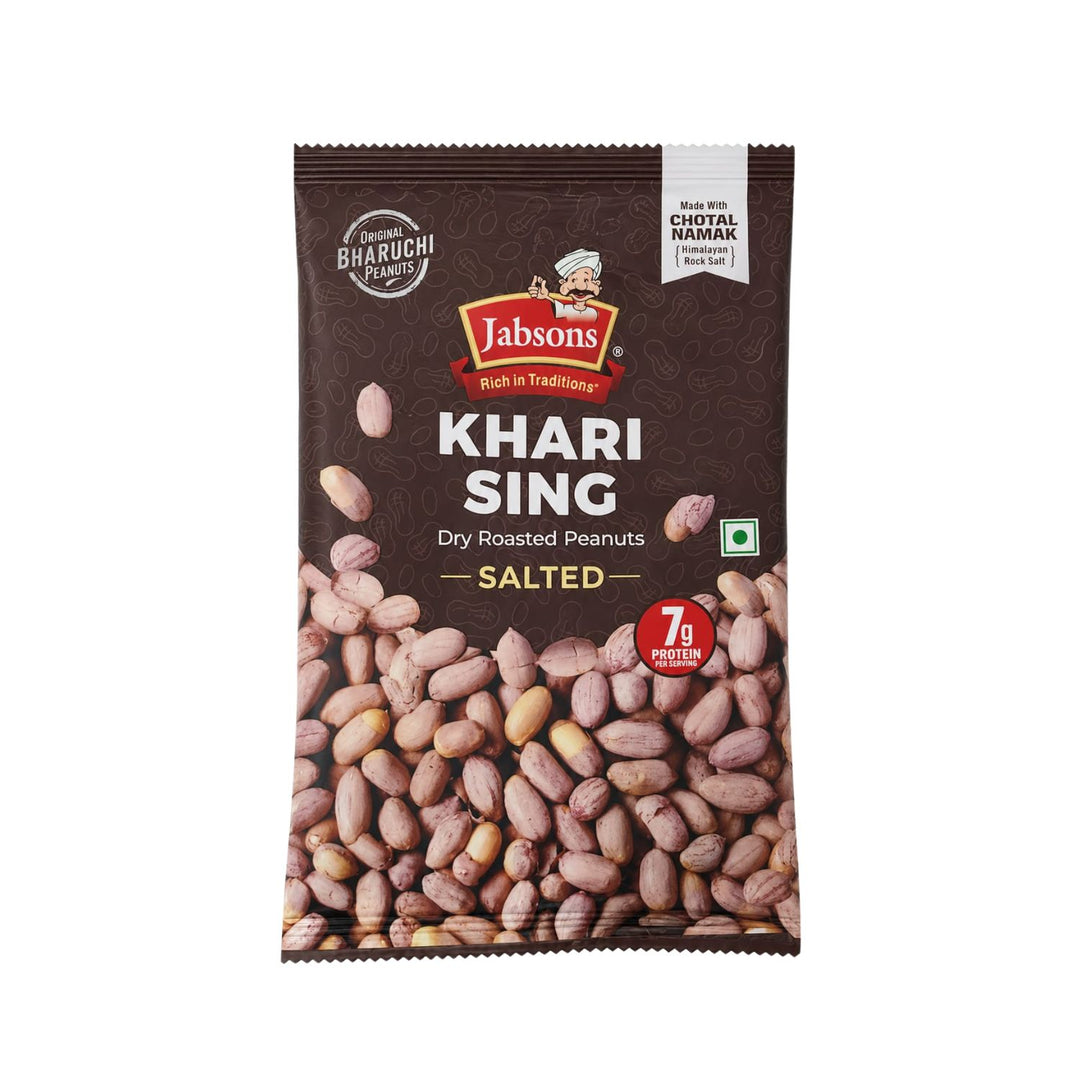 Jabson Roasted Peanut-Khari Sing With Skin- 200g