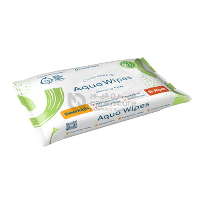 Aqua Wipes Essentials Pack Of 56 Pieces-69540