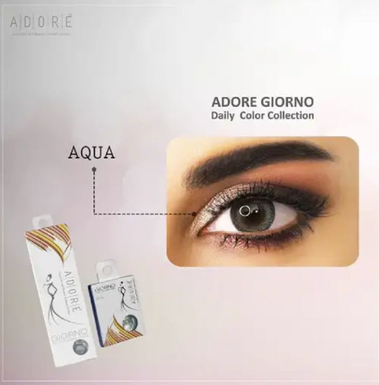 Adore Giorno Daily Color Contact Lenses – Aqua (2 Lenses) Adore Giorno Daily Color Contact Lenses – Aqua (2 Lenses)