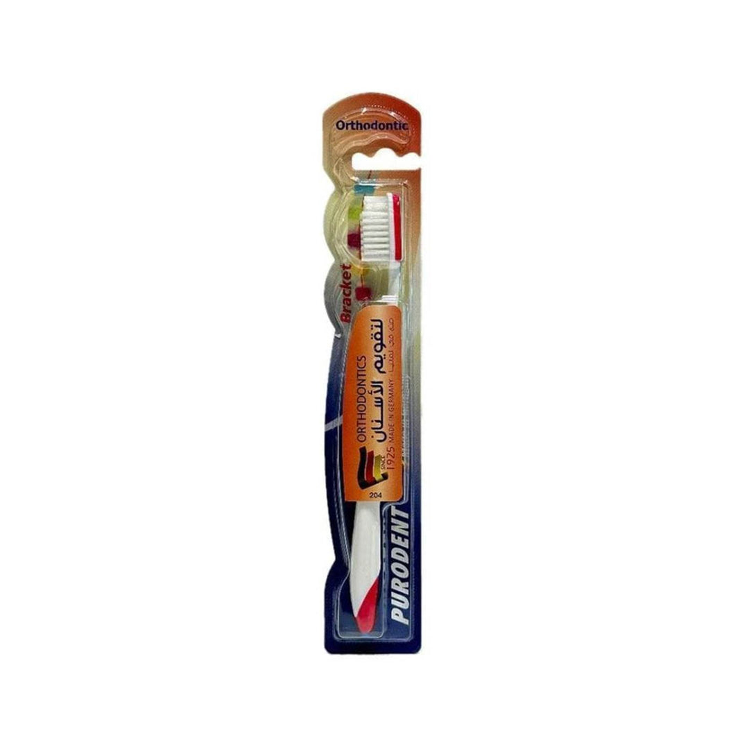 Purodent Bracket Orthodontic Tooth Brush Med