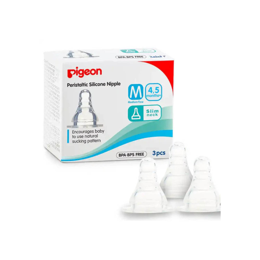 Pigeon S-Type Nipple (S) 3 Pieces