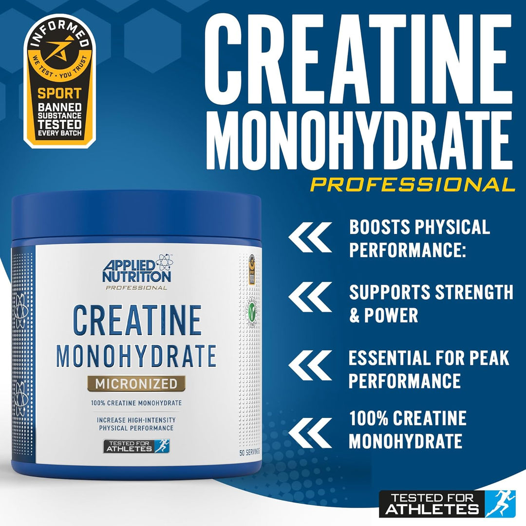 Applied Nutrition Creatine Monohydrate 250 g Icy Blue Razz