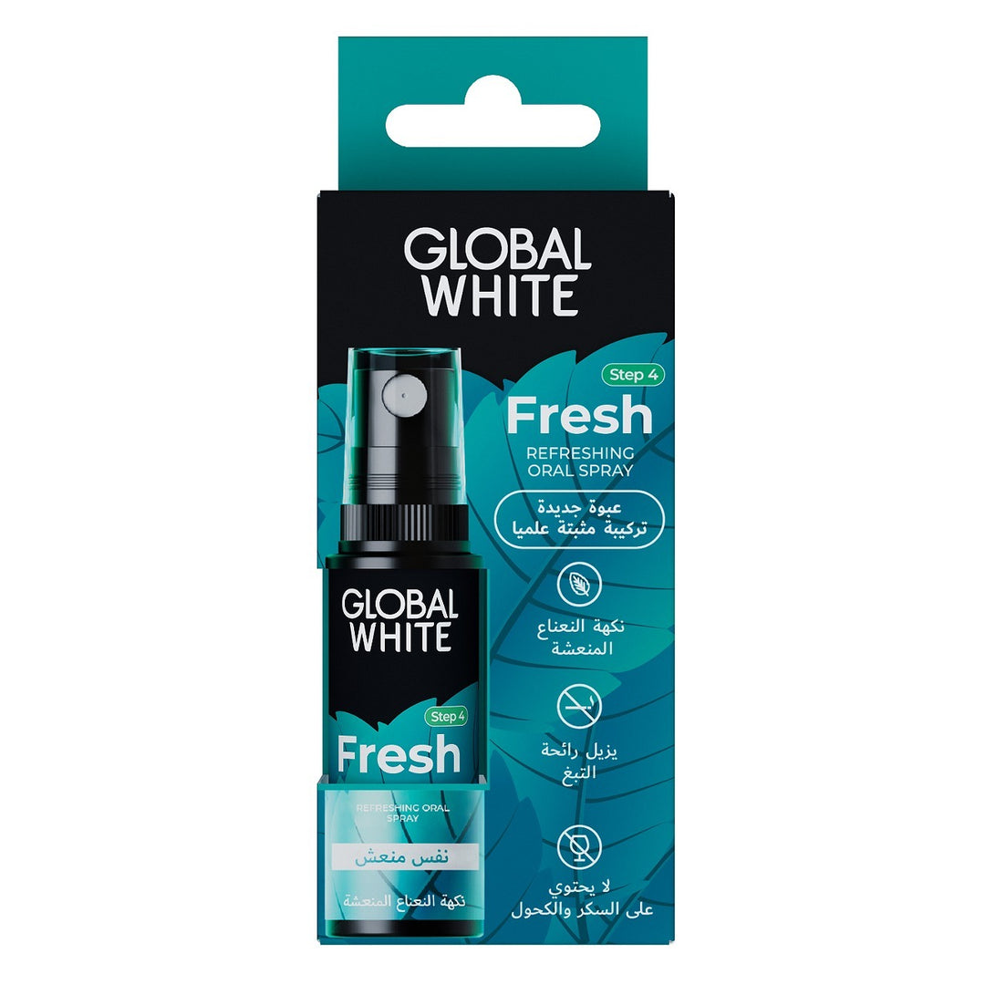 Global White Refreshing Oral Spray 15ml Global White Refreshing Oral Spray 15ml