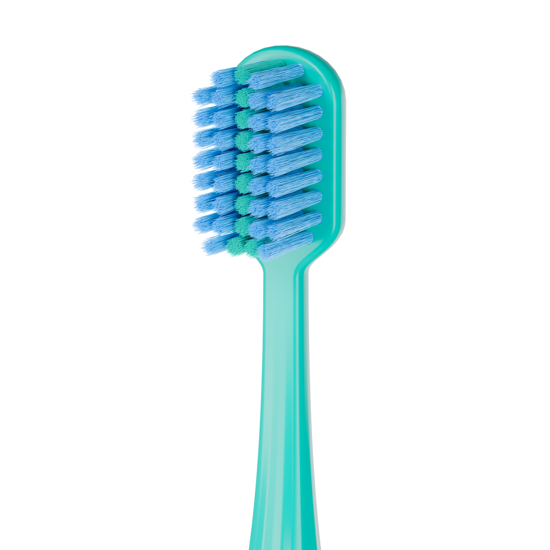 Global White Tooth Brush Ortho Med & Hard-2196
