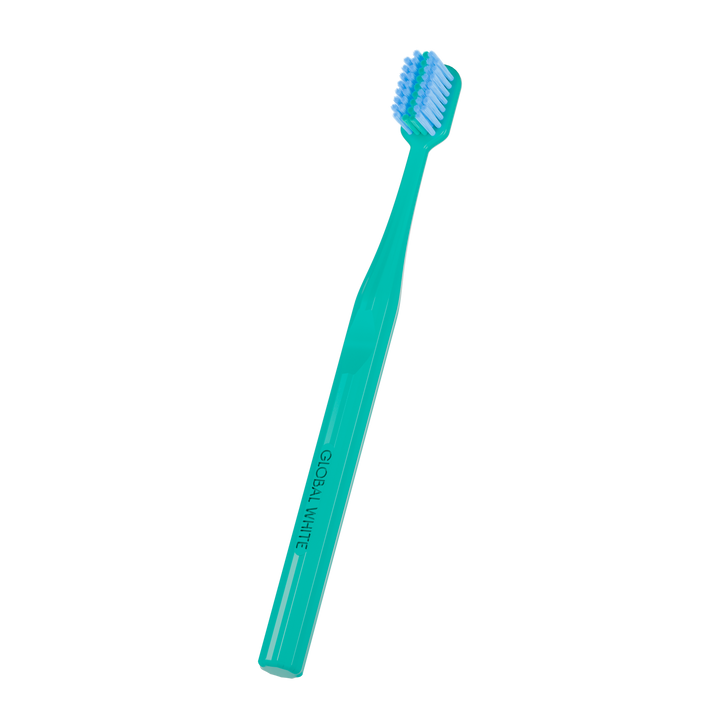 Global White Tooth Brush Ortho Med & Hard-2196