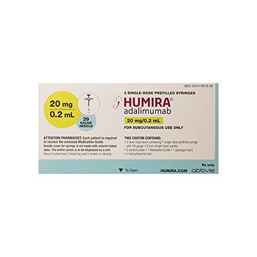 Humira 20Mg/0.2ml Pre-Filled Syringes 2'S (Upon Request)