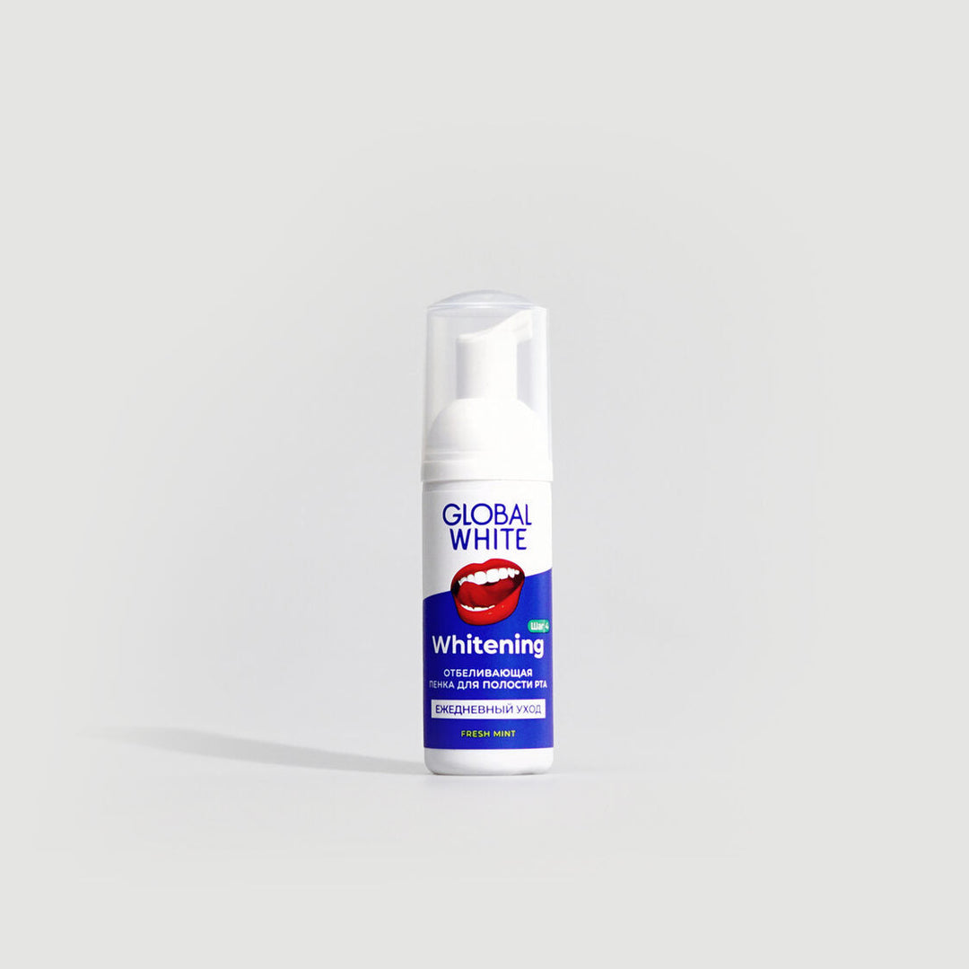Global White Whitening Oral Care Foam 50ml