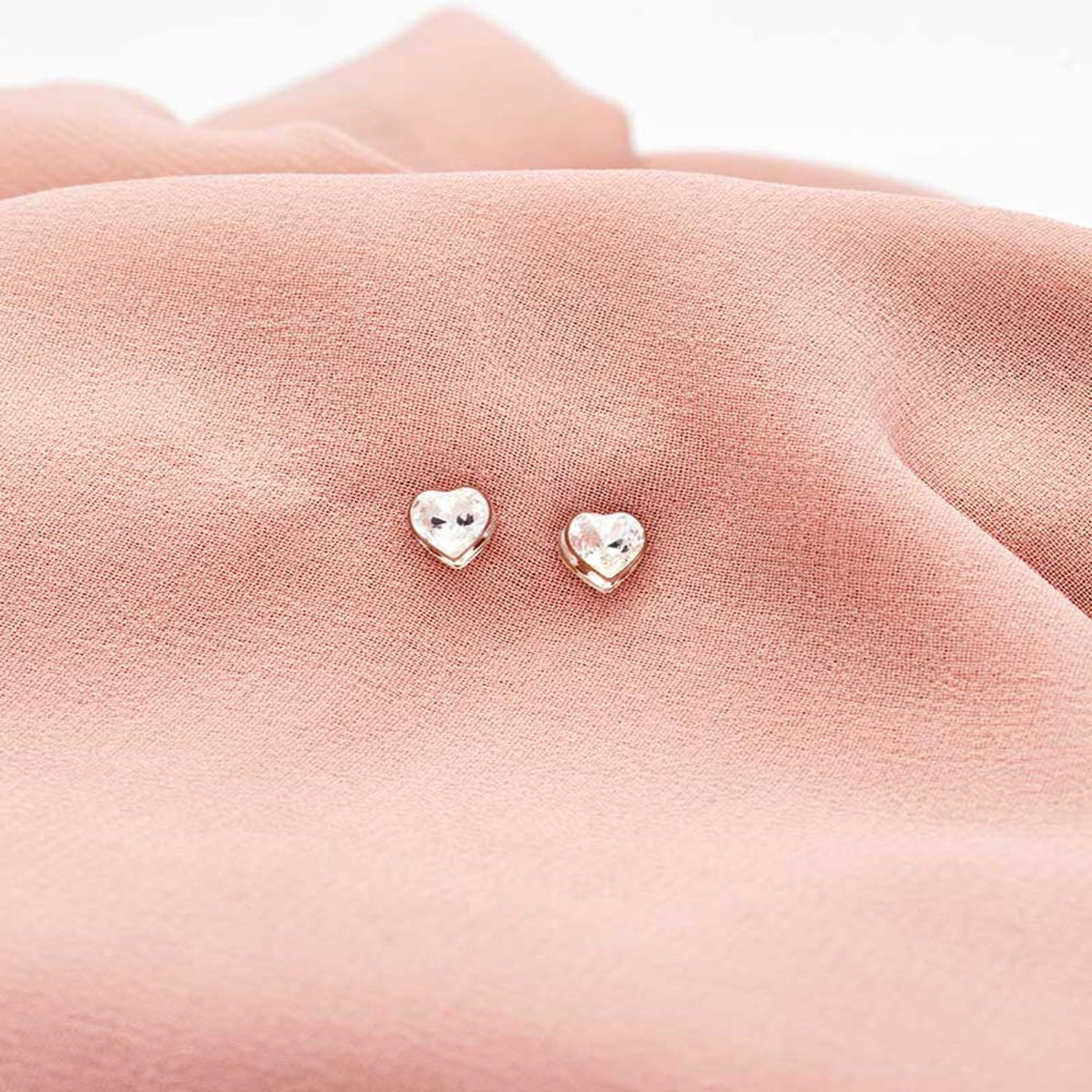 Blomdahl Cj Mp Heart 6mm Crystal 15-0121-01 [B]