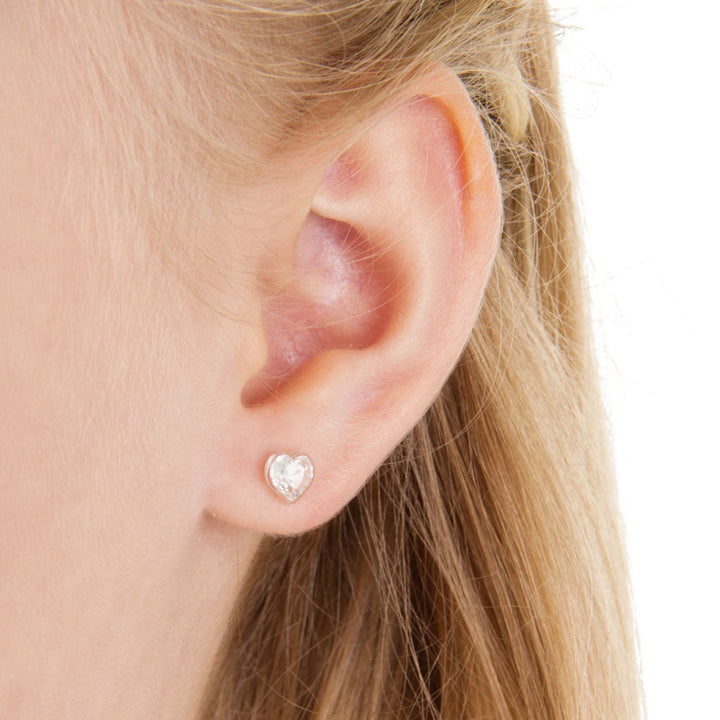 Blomdahl Cj Mp Heart 6mm Crystal 15-0121-01 [B]
