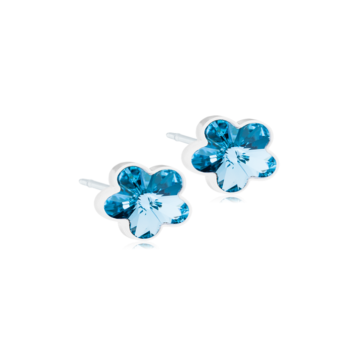 Blomdahl Cj Mp Flower 6mm Aquamarine 15-0130-05 [B]