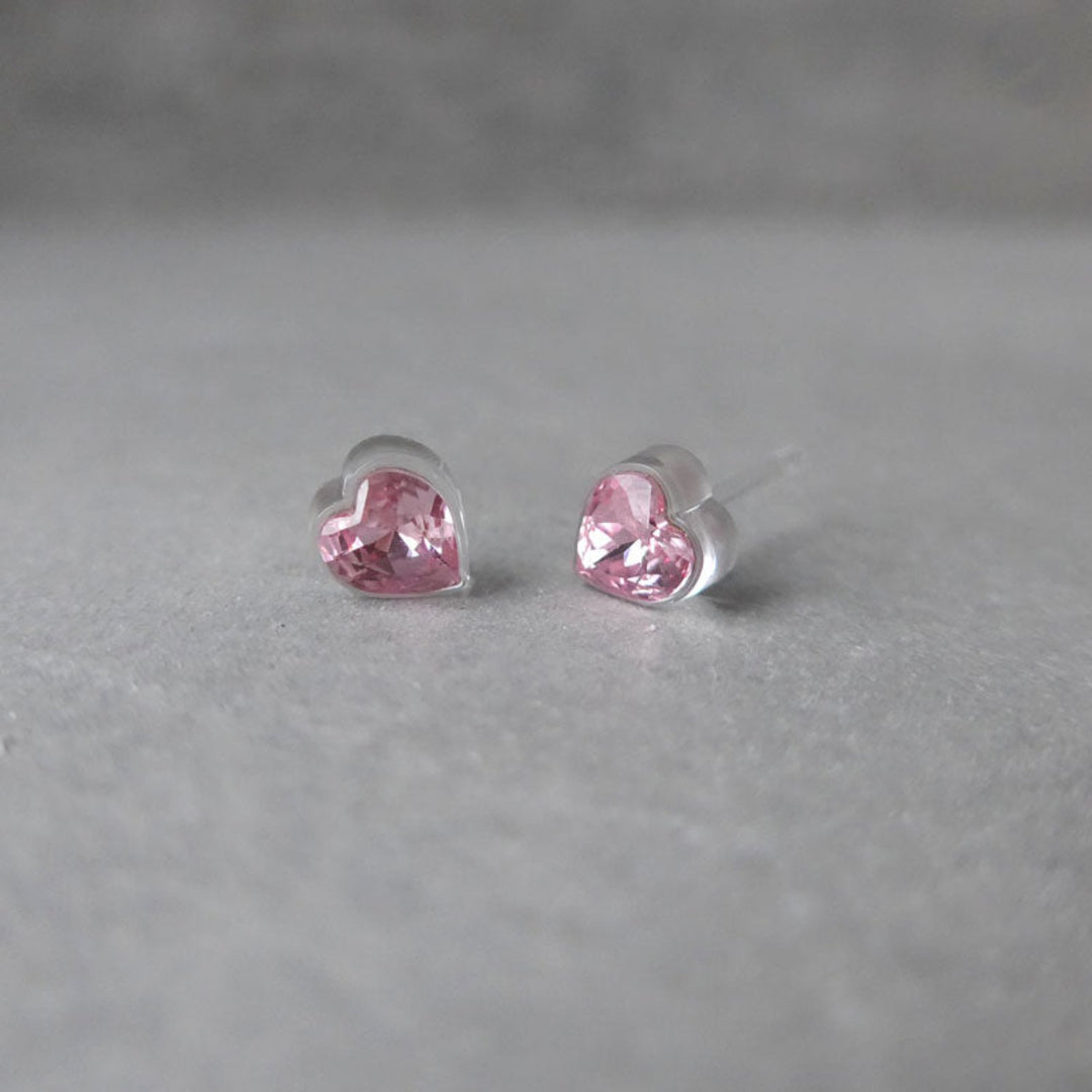 Blomdahl Cj Mp Heart 6mm Light Rose 15-0121-24 [B]
