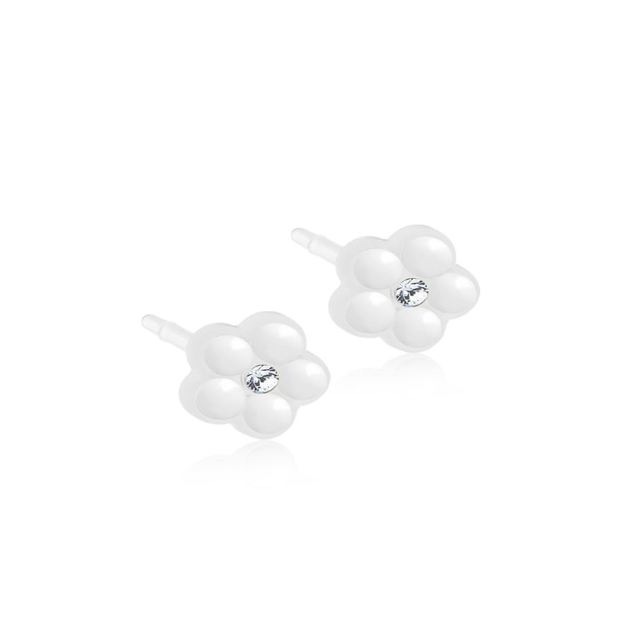 Blomdahl Mp Daisy Pearl 6 mm, White