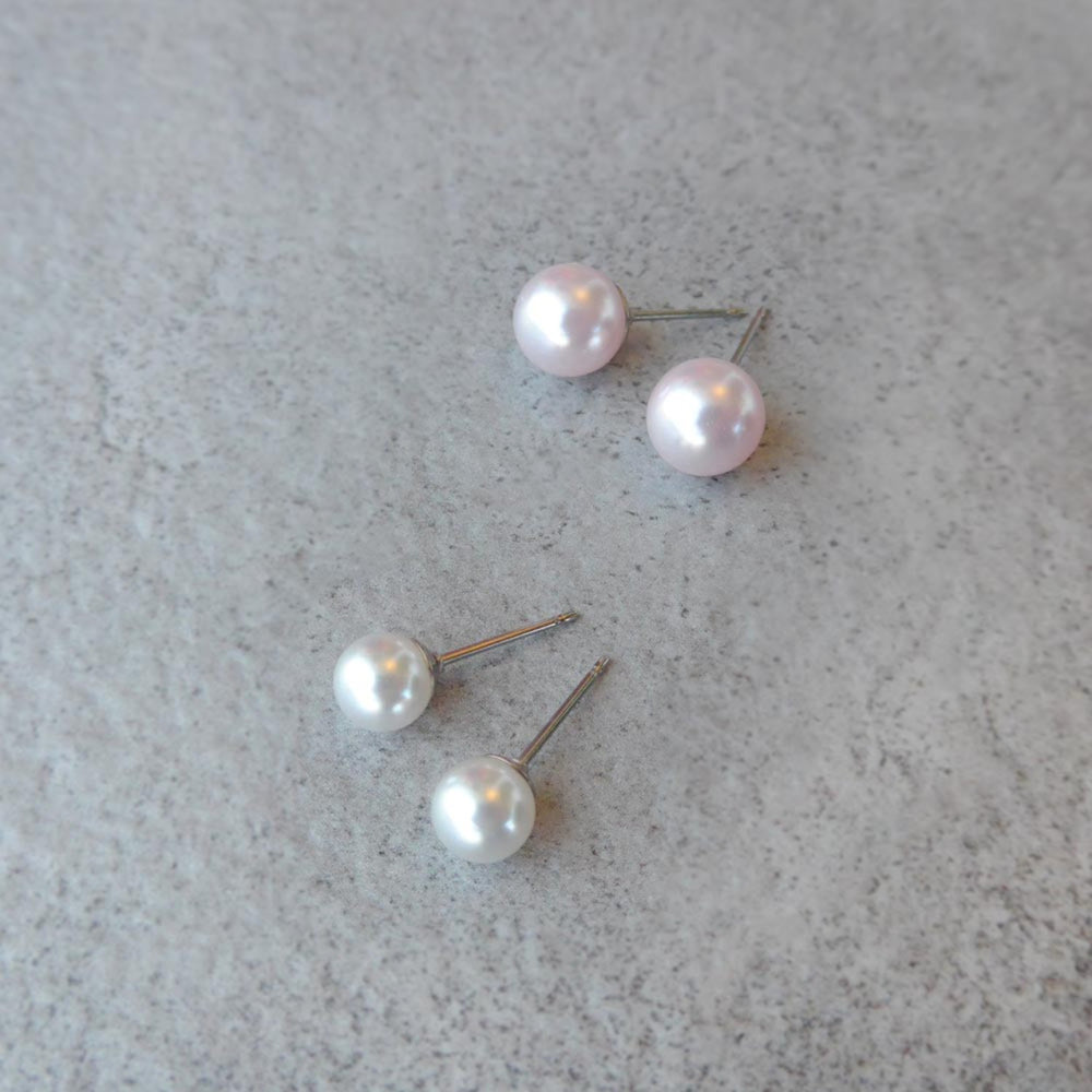 Blomdahl Cj Nt Pearl 6mm Light Rose 15-1233-64 [C]