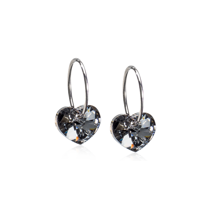 Blomdahl 14mm Heart 10mm Blk Diamond 15-1255-12 [C]