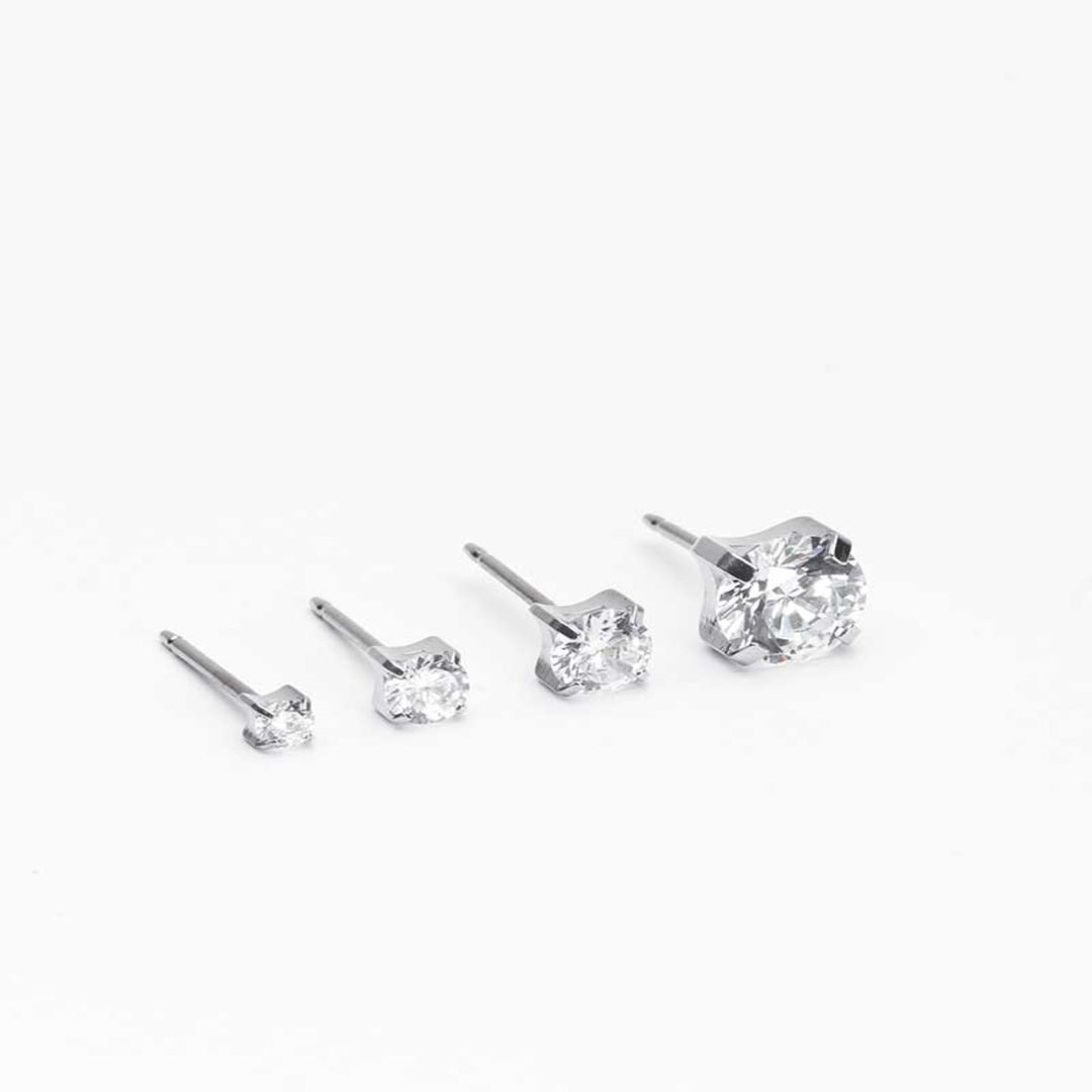 Blomdahl Cj St Tiffany 5mm Cz White 15-1404-30 [D]