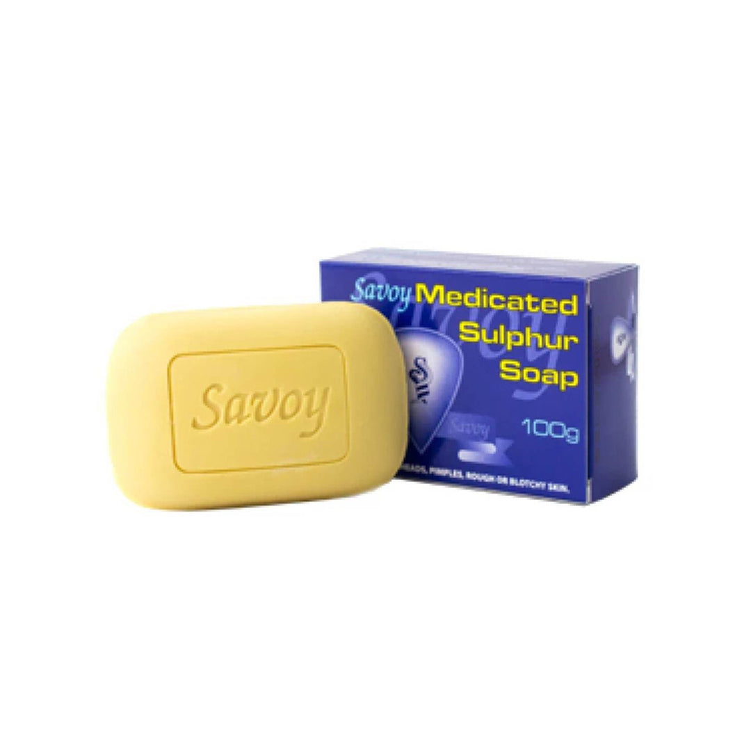 Savoy Medicated Sulphur Soap 100g