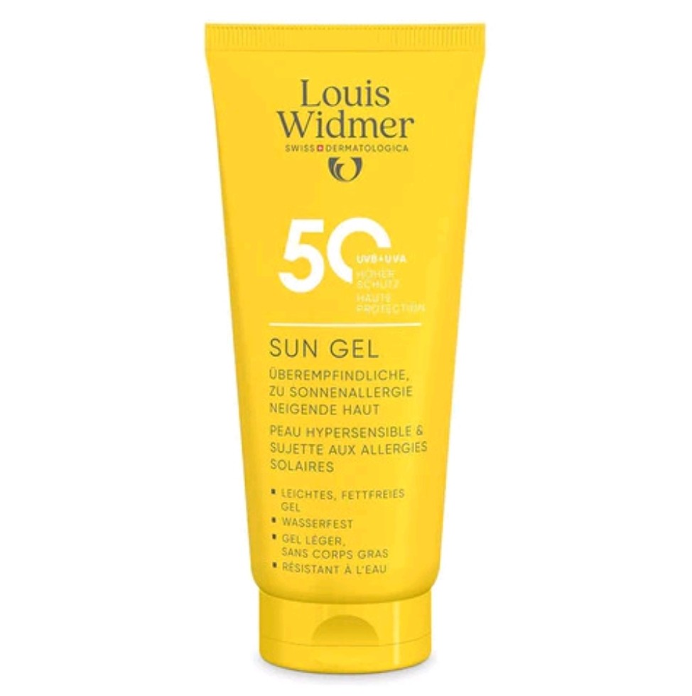 Louis Widmer Sun Gel SPF50 UVB+UVA 100ml