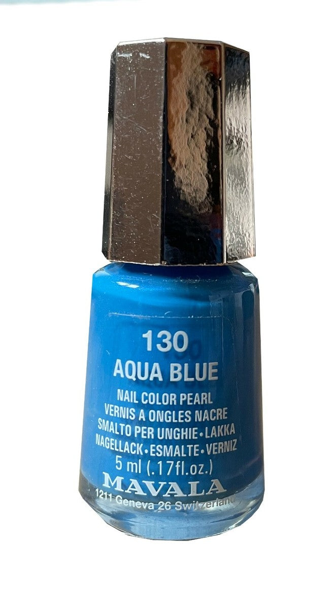 Mavala 130 Aqua Blue Nailpolish 5ml