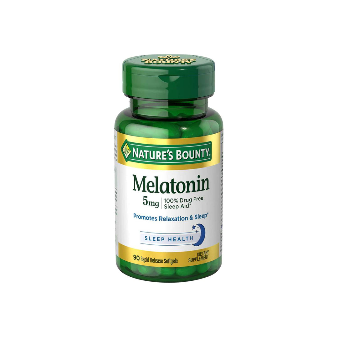 Nature's Bounty Melatonin 5 mg 90 Softgels