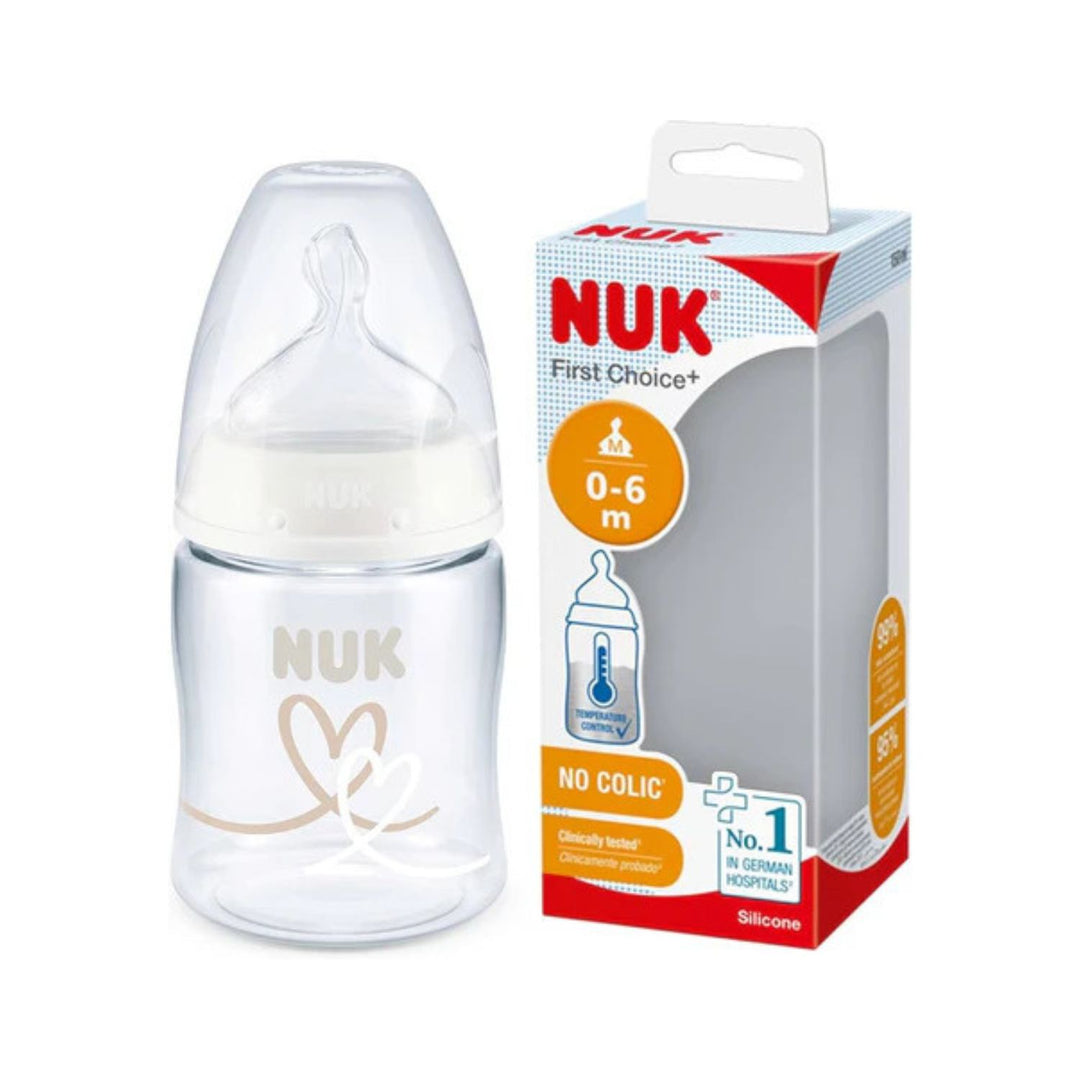 Nuk First Choice Bottle with Silicone Teat 0-6 Months