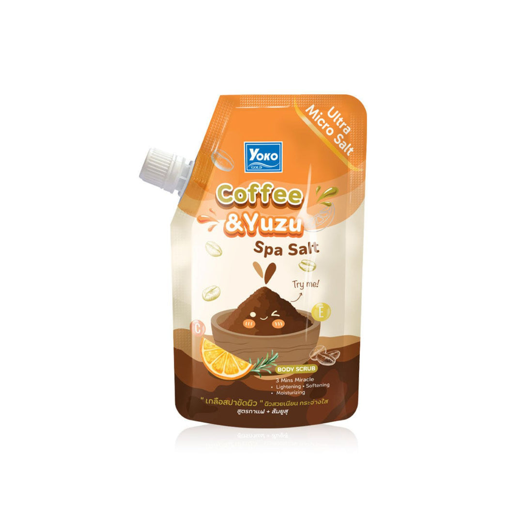 Yoko Gold Coffee & Yuzu Spa Salt 350 gm Y752