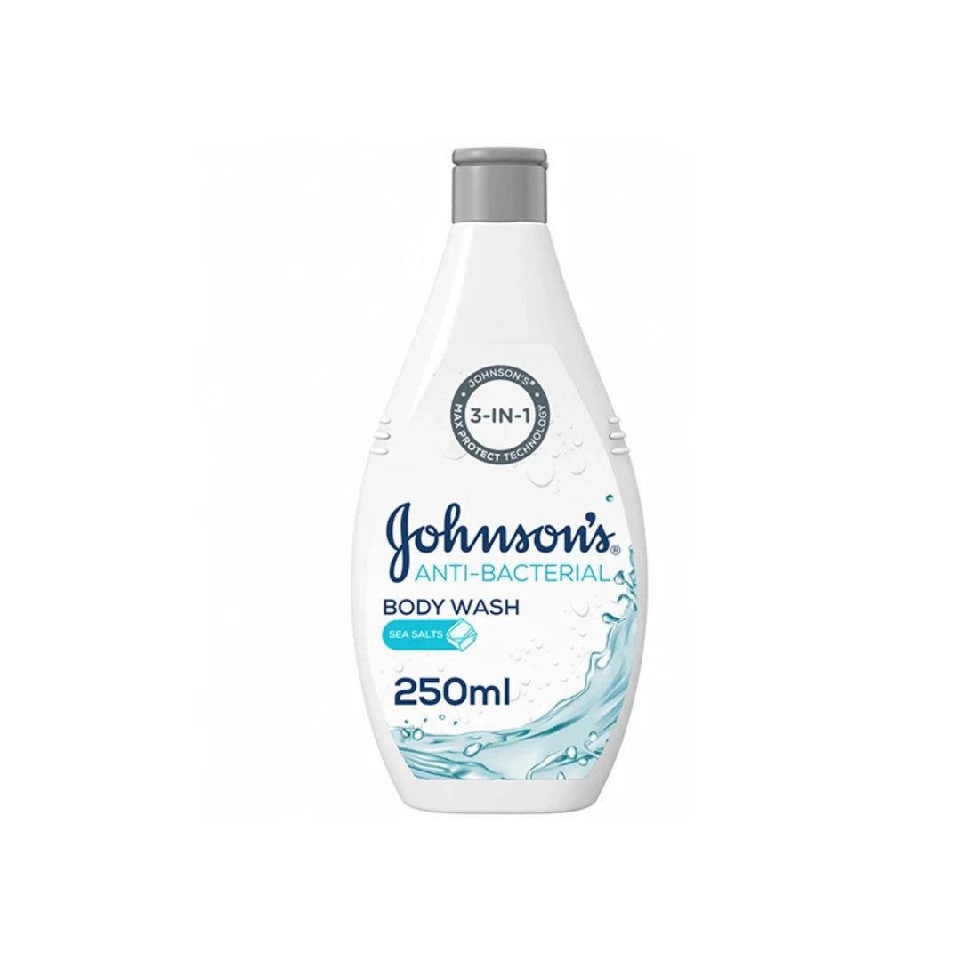 Johnson & Johnson Anti - Bact Body Wash Sea Salt 250ml