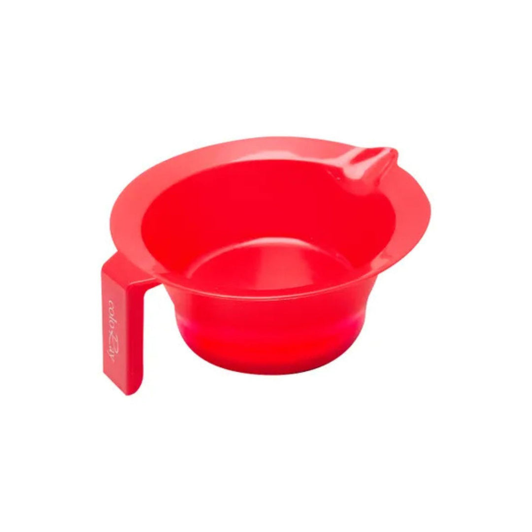 Oneteck Plastic Tint Bowl With Handle Red 1202