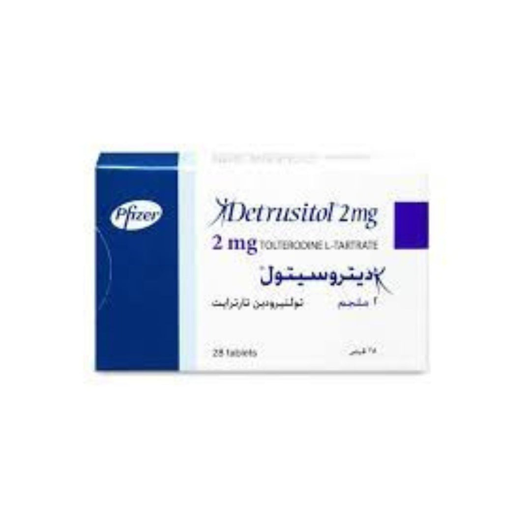 Detrusitol 2mg أقراص 28 قطعة