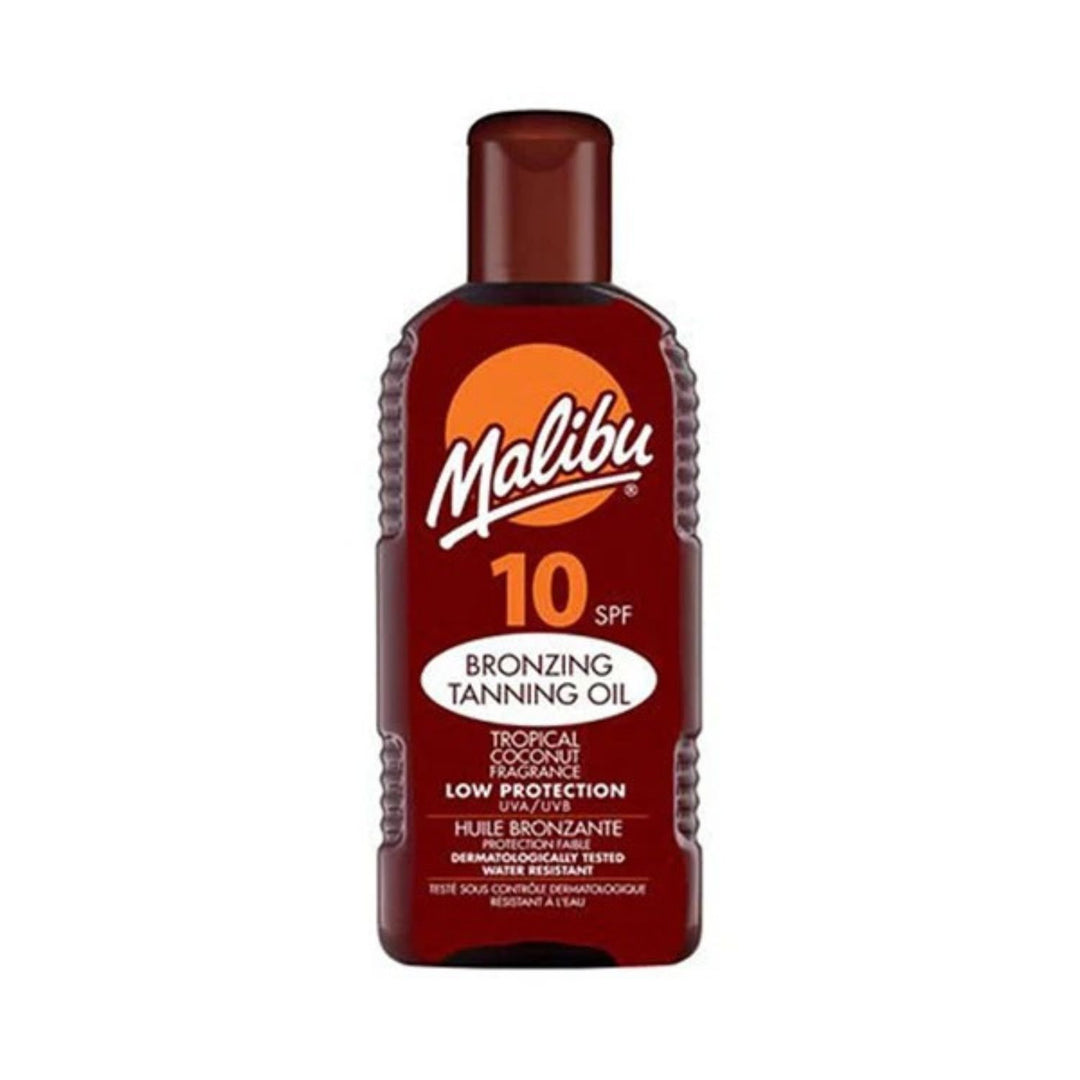 Malibu 10Spf Bronzing Tanning Oil 200ml