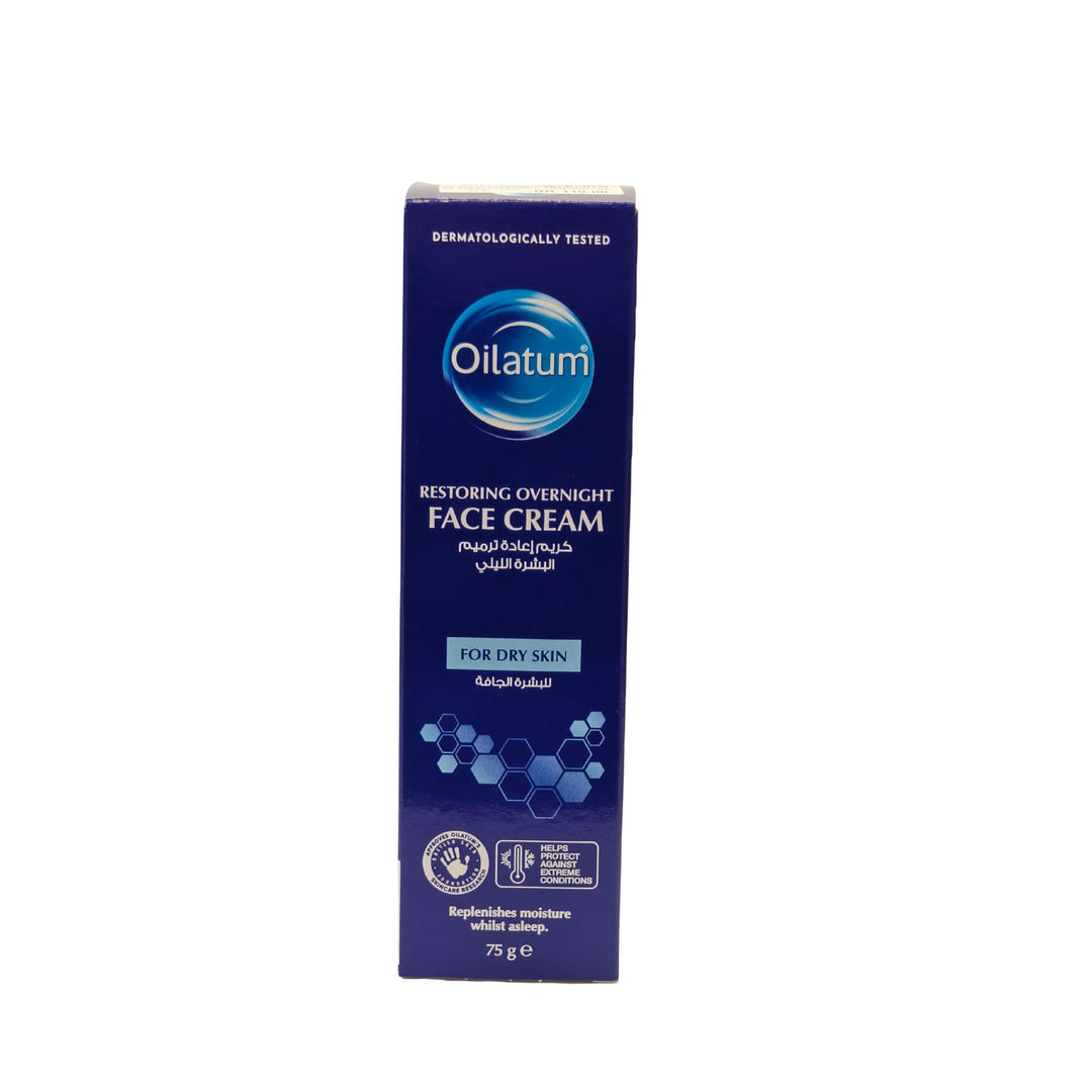 Oilatum Restoring Overnight Face Cream 75 gm