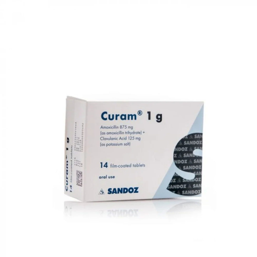 Curam 1 gm Tablet 14 Pieces