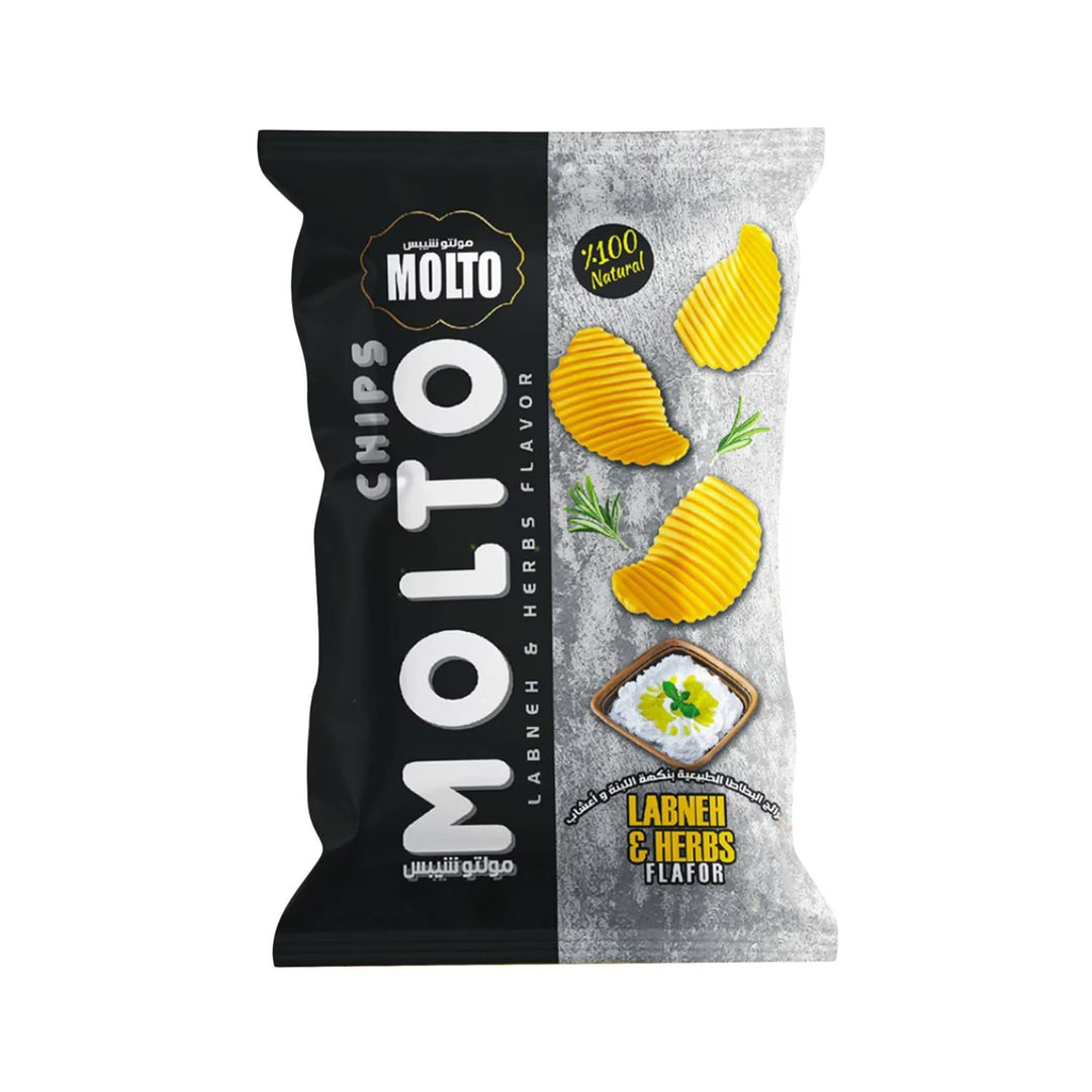 Molto Potato Labaneh & Herbs 70 gm