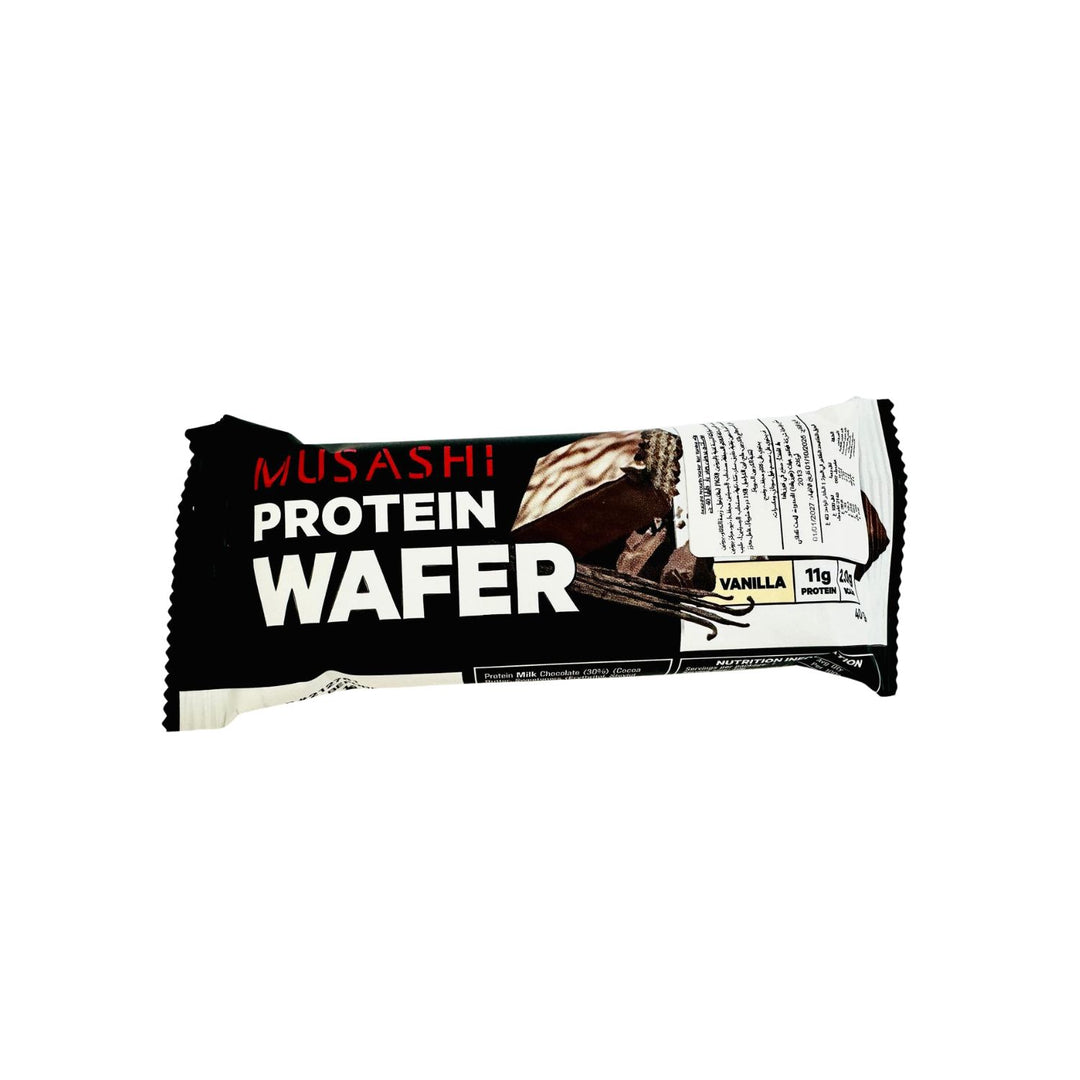 Musashi Protein Wafer Bars Vanilla 40g