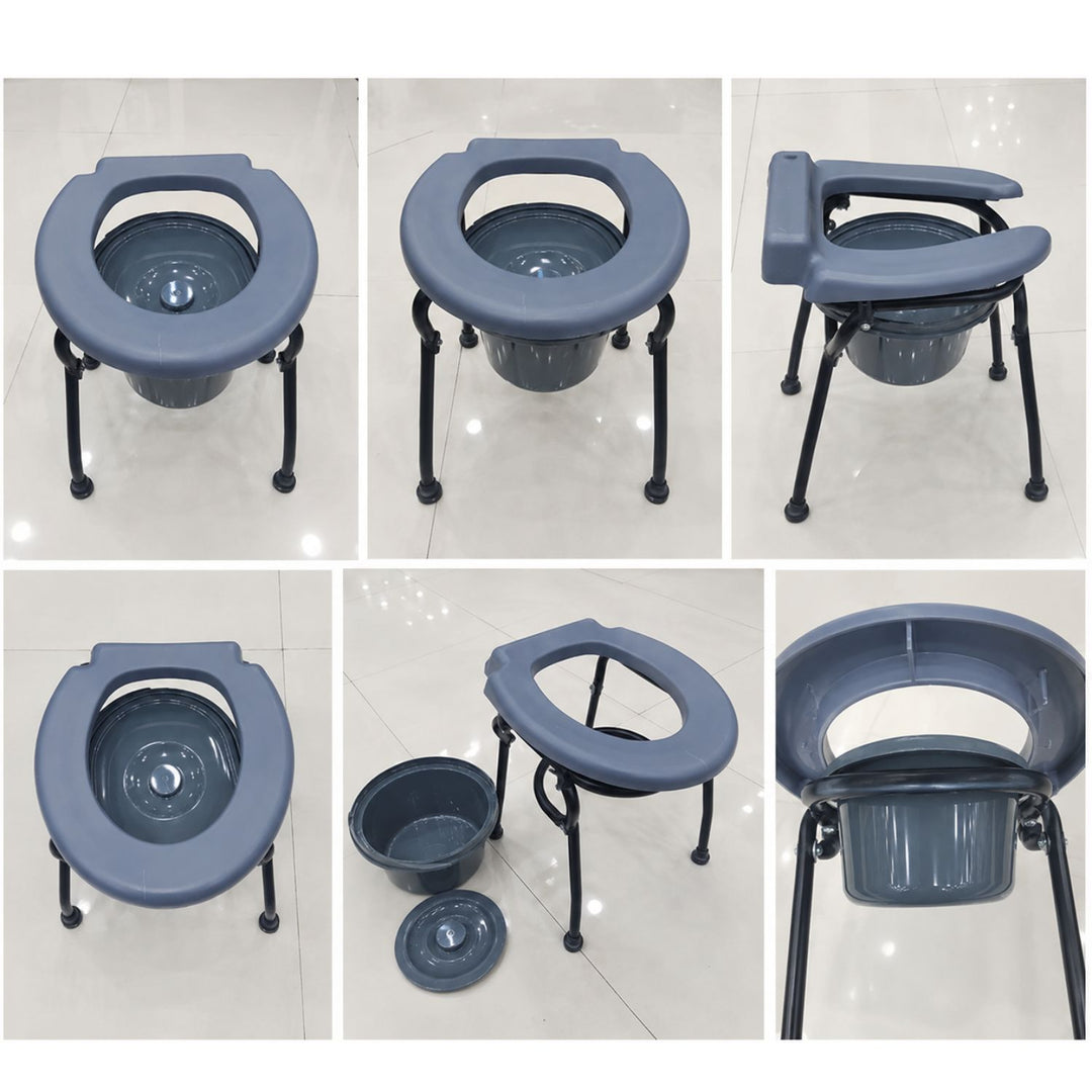 Escort Commode Chair With Out Wheel  # Hy6110